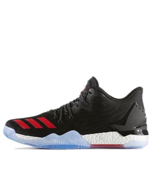Adidas Black D Rose Low for men