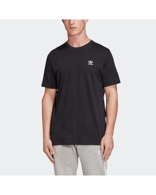Adidas Black Originals Essential Tee For for men