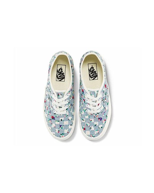 Vans Blue Authentic Stackform 'Woven for men