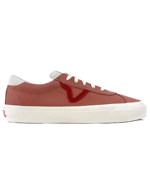 Vans Brown Og Epoch Lx 'Rose Dawn Chili Pepper' for men