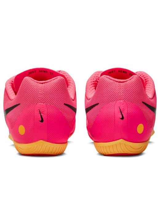 Nike Pink Air Zoom Rival Multi Spikes 'Hyper' for men