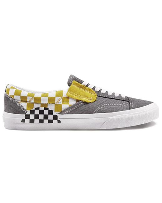 Vans White Slip-On Cap 'Checkerboard for men