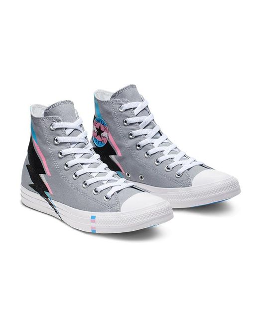 Converse Blue Chuck Taylor All Star Hi 'Pride Flag Inspired' for men