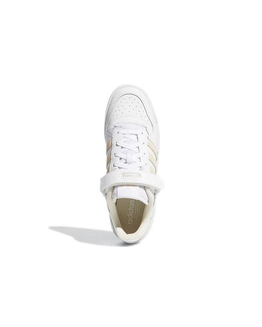 Adidas White Forum Low 'Wonder Gum' for men