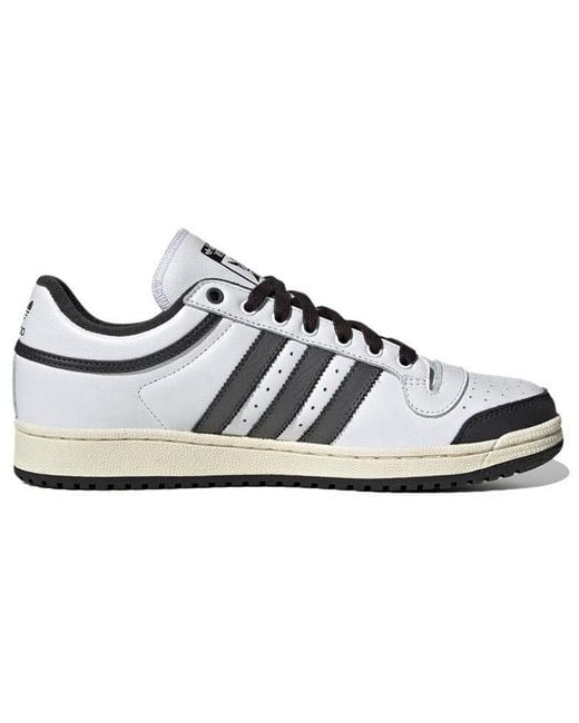 Adidas White Top Ten Low for men