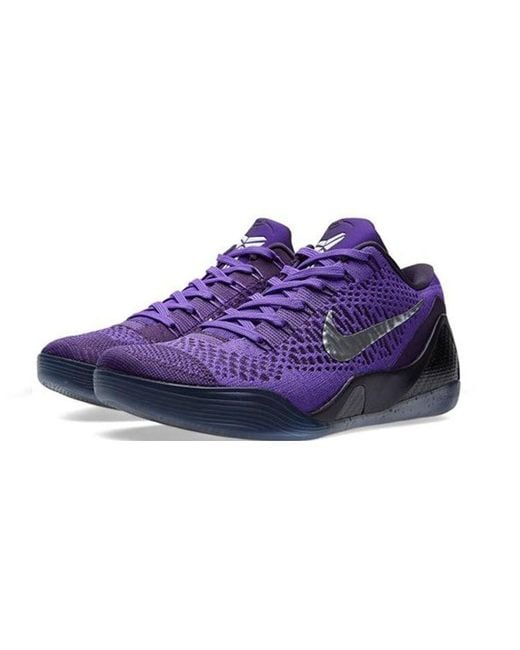 Nike Blue Kobe 9 Elite Low 'Moonwalker' for men