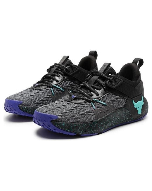 Under Armour Blue Project Rock 6 Running Shoes for men