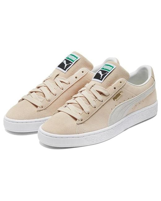 PUMA White Suede Classic Xxi for men
