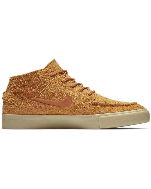 Nike Brown Stefan Janoski Sb Mid Crafted 'Bold' for men