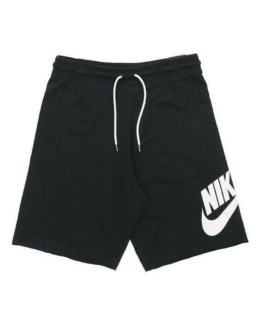 Nike Black Casual Comfy Breathable Knit Sports Shorts for men