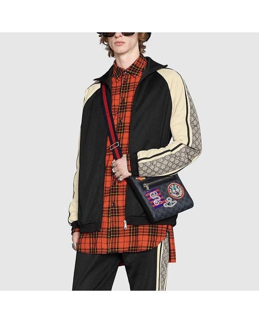 Gucci Black Oversized Plain Knit Jacket for men