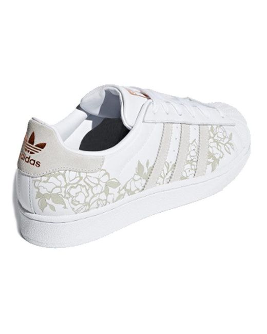 Adidas White (Wmns) Superstar 'Copper'