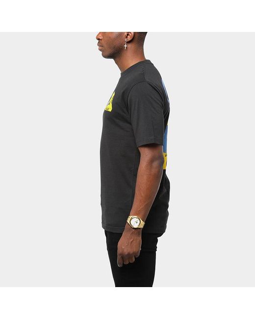 Palace Blue Tri-Smiler Back Large Printing Short Sleeve