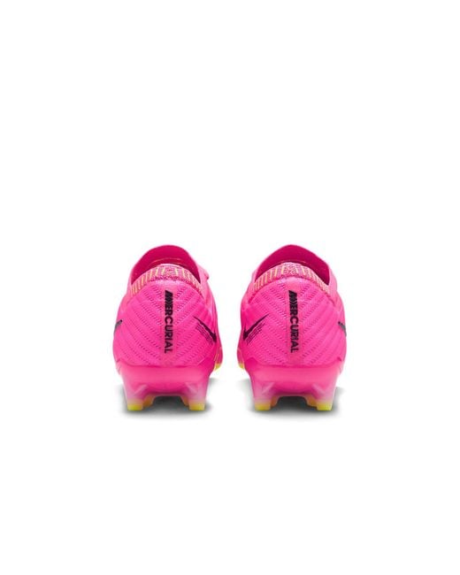 Nike Pink Zoom Vapor 15 Elite Ag-Pro Blast Volt' for men