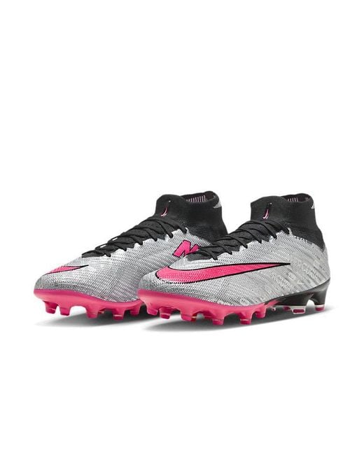 Nike Black Mercurial Superfly 9 Elite 25 Ag-Pro 'Metallic Hyper' for men