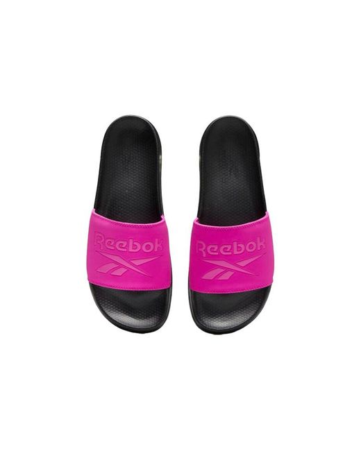 Reebok Pink Classic Slide Slippers