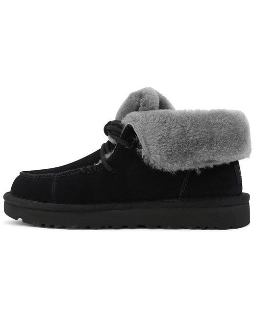 Ugg Black (Wmns) Diara Lacing Fleece Lined