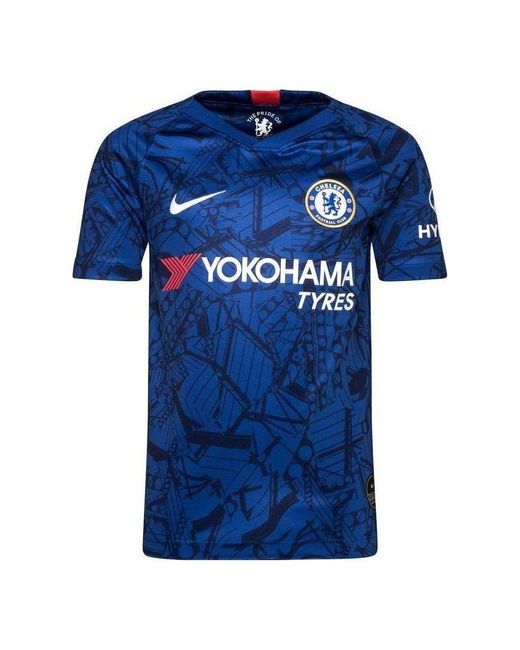 Nike Blue Chelsea Fc 19-20 Home Football Shirt Jersey for men