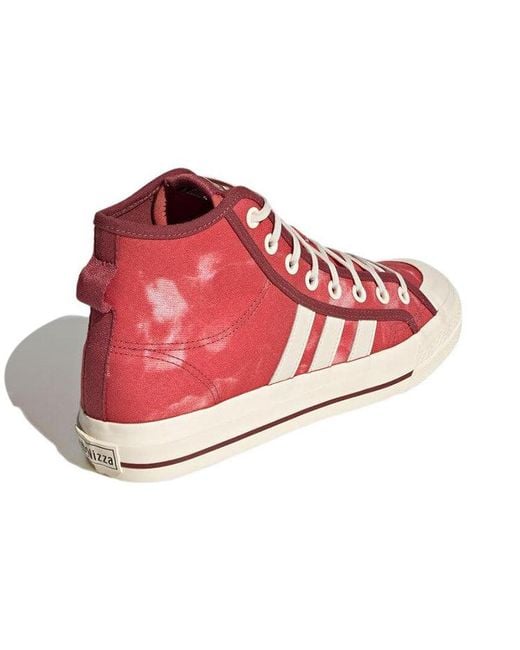 Adidas Red Nizza Hi Rf 'Bleached for men
