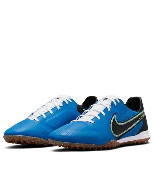 Nike Blue React Tiempo Legend 9 Pro Tf 'Light Photo Gum' for men