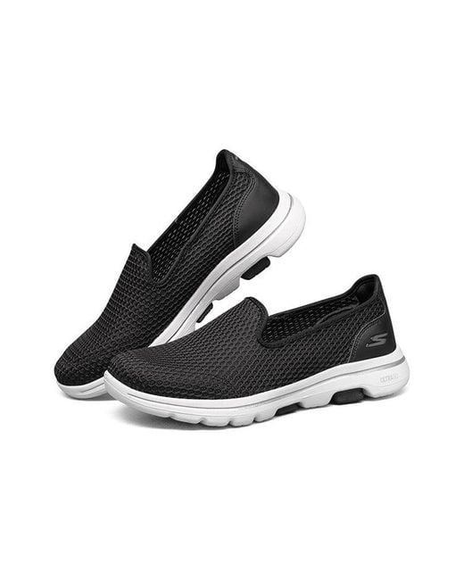 Skechers Black (Wmns) Go Walk Lazy Shoes