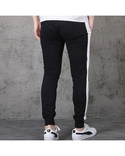 PUMA Black Iconic T7 Track Pants for men