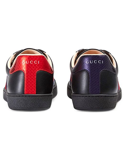 Gucci Black Ace Embroidered Bee' for men