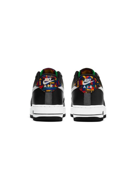 Nike Black Air Force 1 '07 Lv8 'Live Together, Play Together' for men
