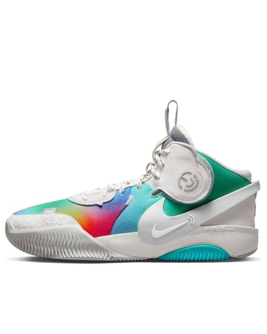 Nike Blue Air Deldon Be True Basketball Shoes for men