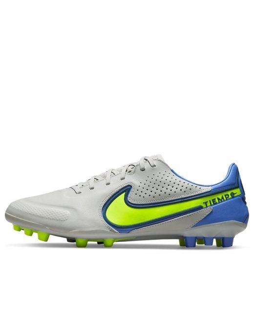 Nike White Legend 9 Pro Ag Soccer Shoes for men