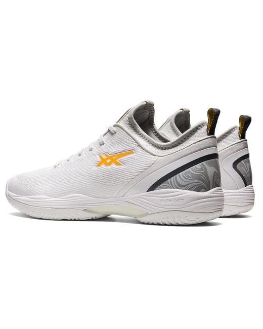 Asics White Glide Nova Ff 2 Saffron' for men