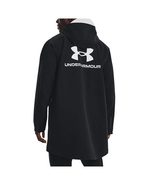 Under Armour Blue Stormproof 3-Ply Bench Coat for men