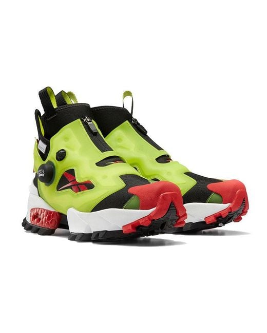 Reebok Green Instapump Fury X Gtx 'Infinium' for men