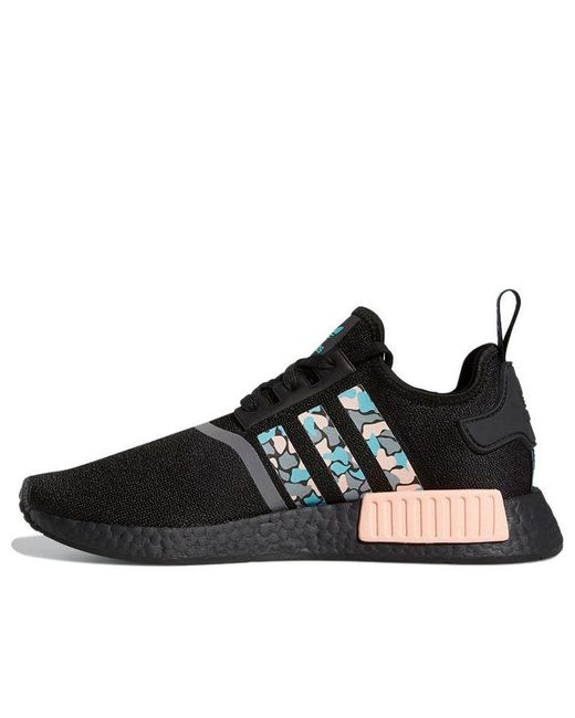 adidas Nmd R1 Stlt Primeknit Aqua Camo in Black for Men Lyst UK