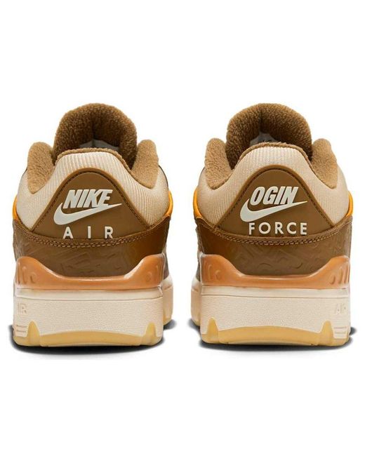 Nike Brown Air Force 3 Low Sp Ogin 'Nigo Light British' for men