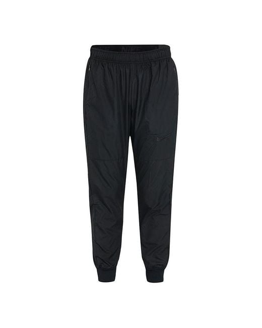 Nike Black Insulated Casual Sports Training Running Bundle Feet Long Pants for men