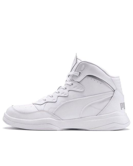 PUMA White Rebound Playoff for men