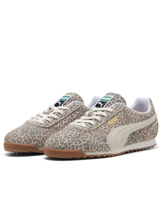 PUMA White Arizona 'Leopard' for men