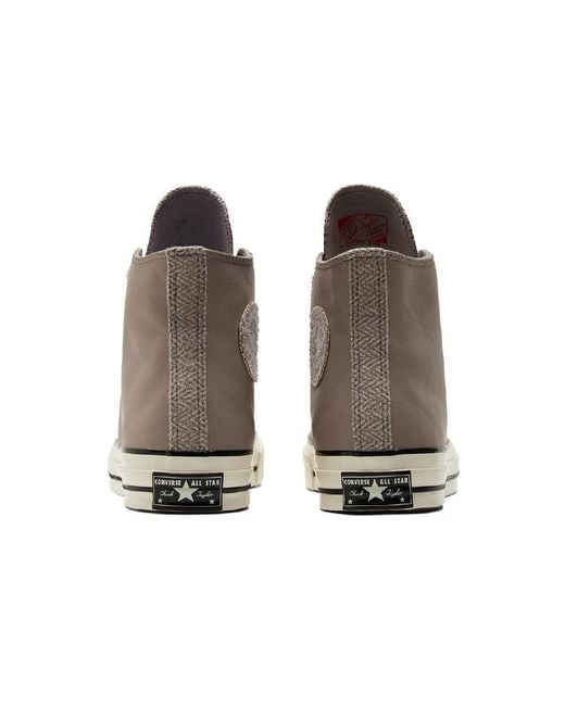 Converse Brown Chuck 70 High Ivory'
