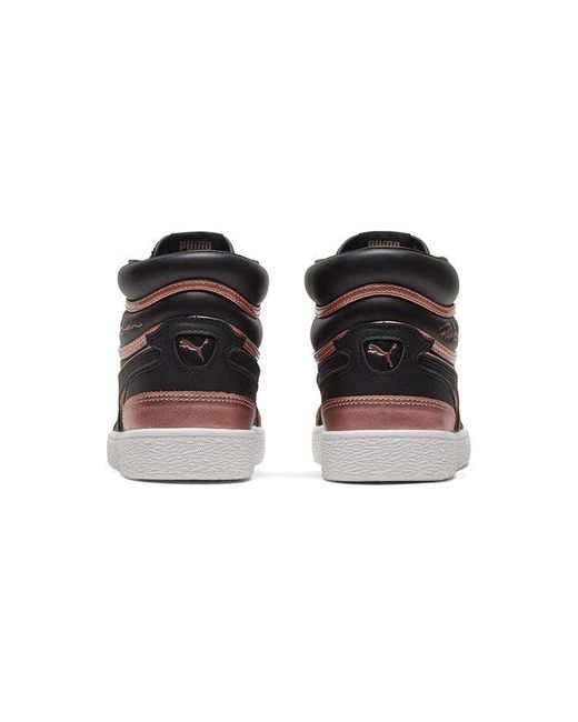 PUMA Black (Wmns) Ralph Sampson Mid Metal Rose'