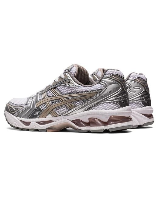 Asics White (Wmns) Gel-Kayano 14 Shoes Moonrock'