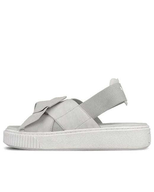 PUMA White (Wmns) Platform Sandal