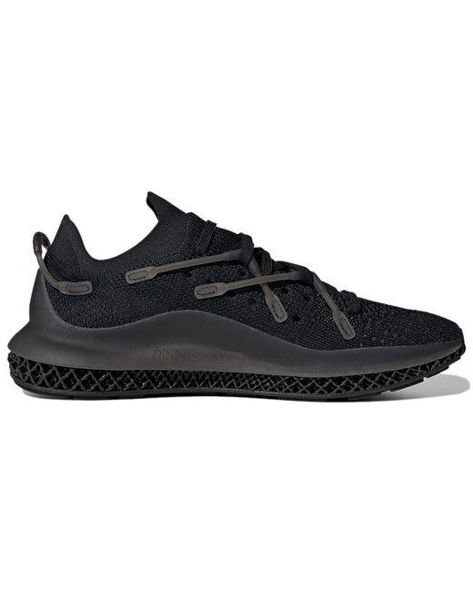 Adidas Black 4D Fusio 'Triple' for men
