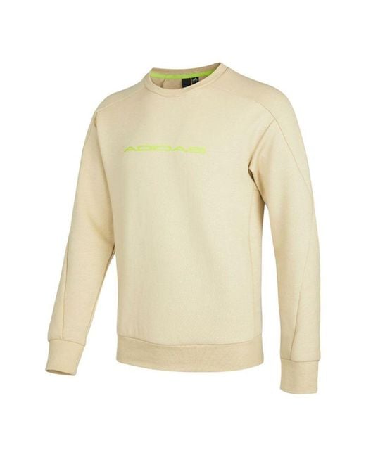 Adidas Natural Th Eng Sweat Logo Printing Casual Sports Pullover for men