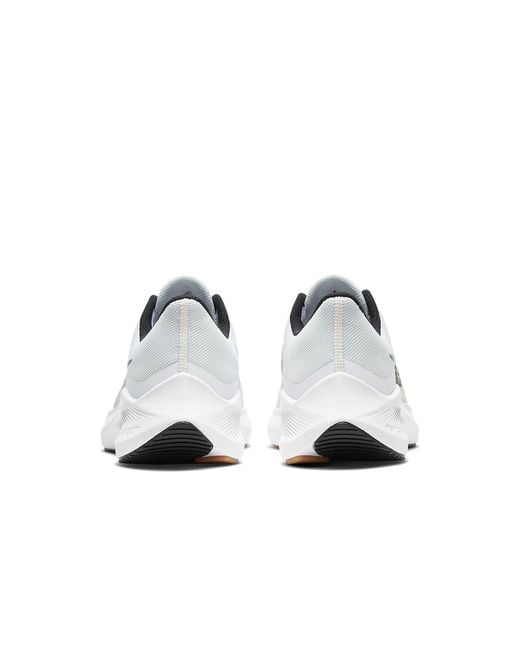 Nike White (Wmns) Air Zoom Winflo 8 Premium Leopard'