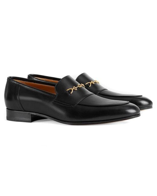 Gucci Black Jakarta Loafer for men