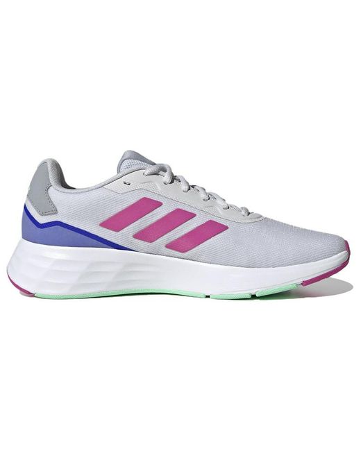 Adidas Purple (Wmns) Start Your Run Tenis Shoes 'Lucid Fuchsia'