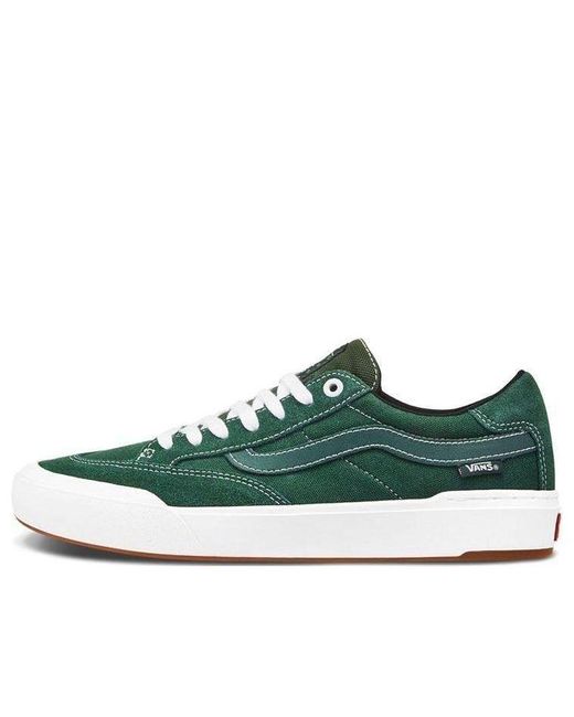 Vans Green Berle Pro Retro Low Tops Casual Skateboarding Shoes for men