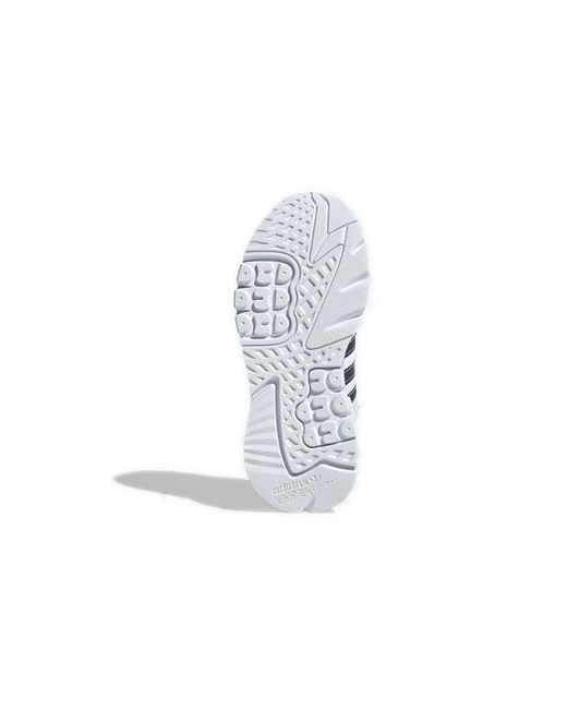 Adidas White (Wmns) Nite Jogger 'True'