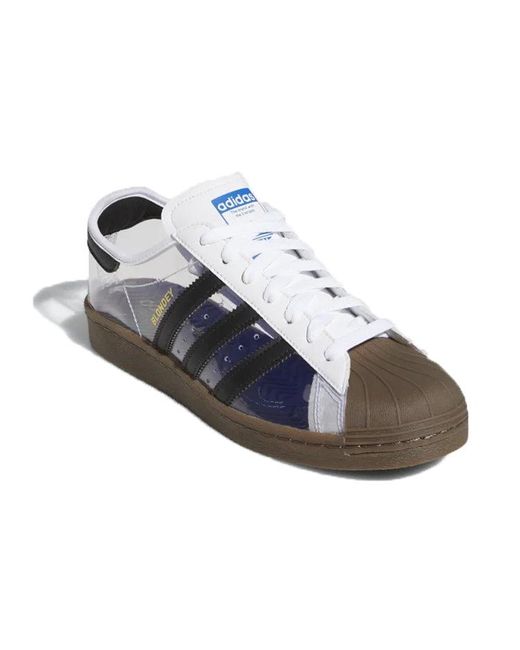 Adidas White Blondey Mccoy X Superstar 80 'Clear' for men